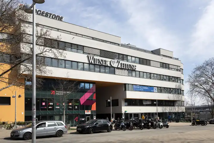 Wiener Zeitung, Medienhaus in Wien, Österreich