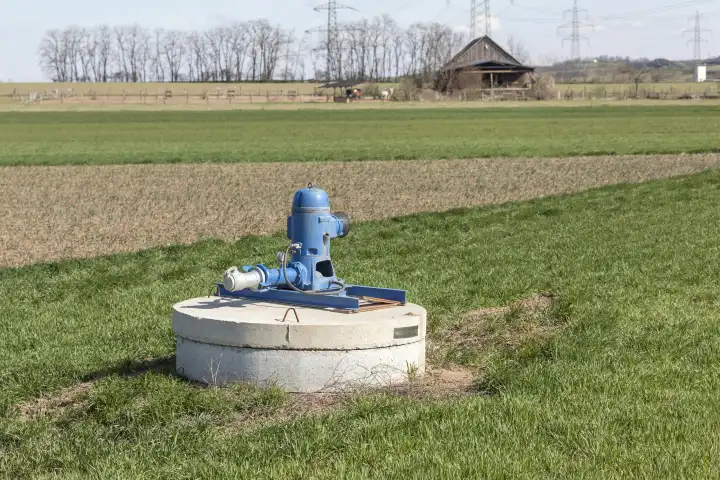 Bewässerungsbrunnen, Brunnen