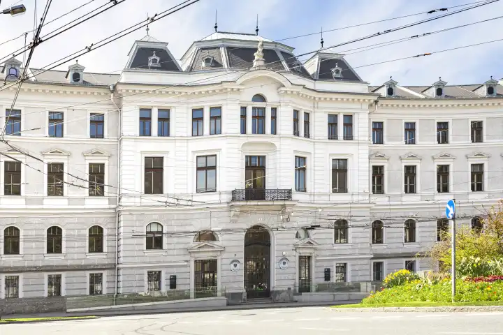 Justice building, Salzburg regional court and public prosecutor's office, Austria