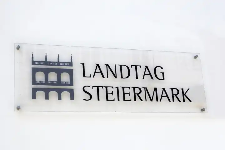 Landtag, Landhaus in Graz, Steiermark, Österreich