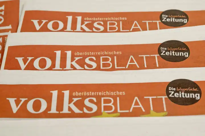 Oberösterreich Volksblatt, Tageszeitung, Print edition, Austria