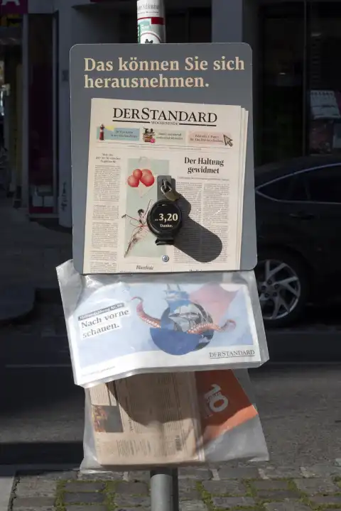 Der Standard, Österreichische Tageszeitung, Zeitungsverkauf