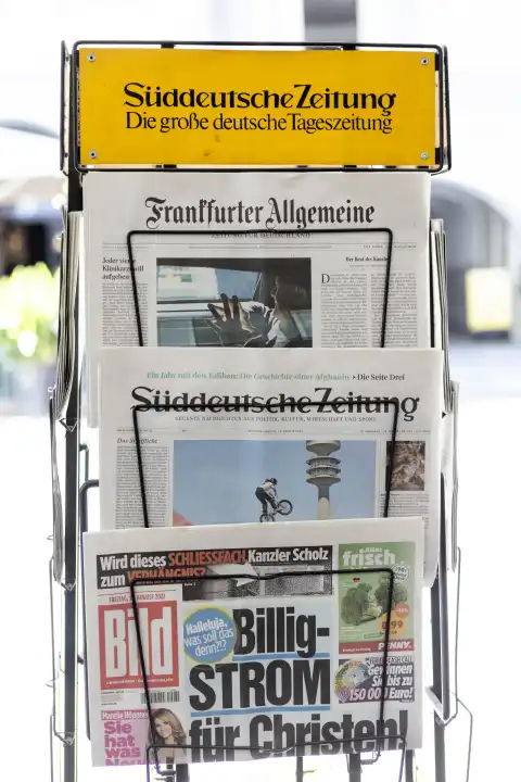 Tageszeitungen, Deutschland