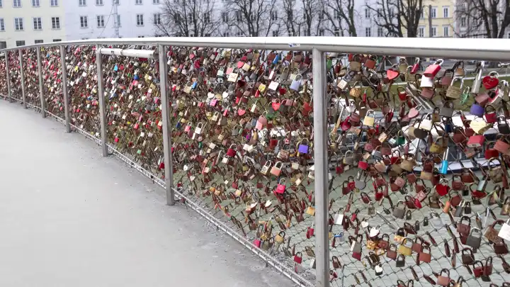 Love locks, Salzburg City