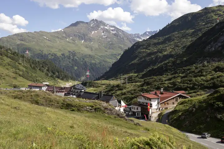 Arlbergpass, St. Christoph am Arlberg, Tirol, Österreich