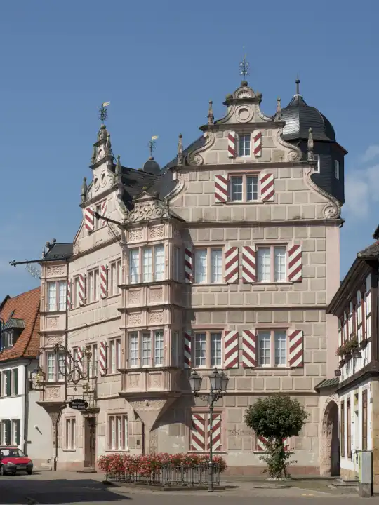 Historisches Gasthaus Zum Engel, Bad Bergzabern, Naturpark Pfälzerwald, Rheinland-Pfalz, Deutschland, Europa