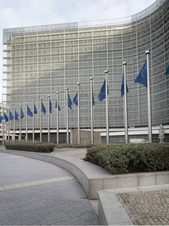 Europäische Kommission, das Berlaymont-Gebäude, Brüssel, Belgien, Europa,