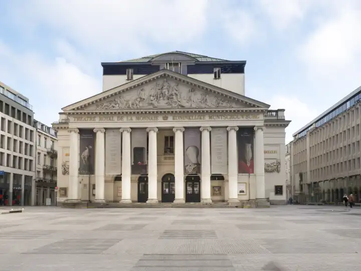 Theater La Monnaie, Brussels, Belgium, Europe