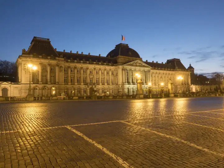 Königlicher Palast, Palais Royal, Brüssel, Belgien, Europa