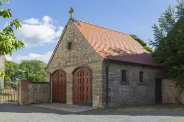 The cemetery chapel in Rugendorf