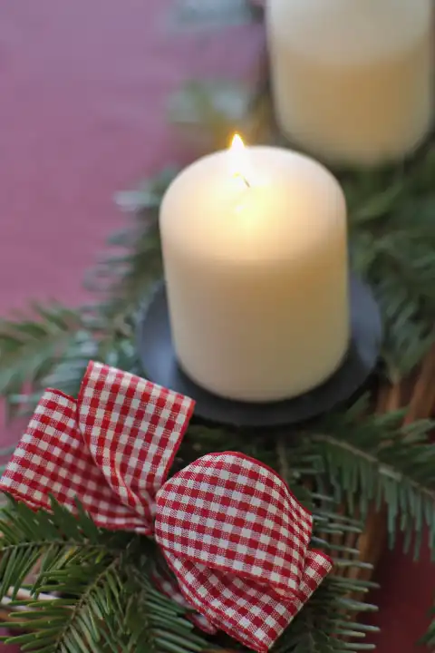 Candle wreath