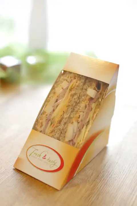 Verpacktes Sandwich