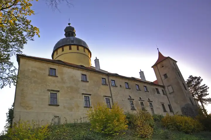 Schloß Grafenstein, Burg Grabstejn, Tschechische Republik, Böhmen, Nordböhmen