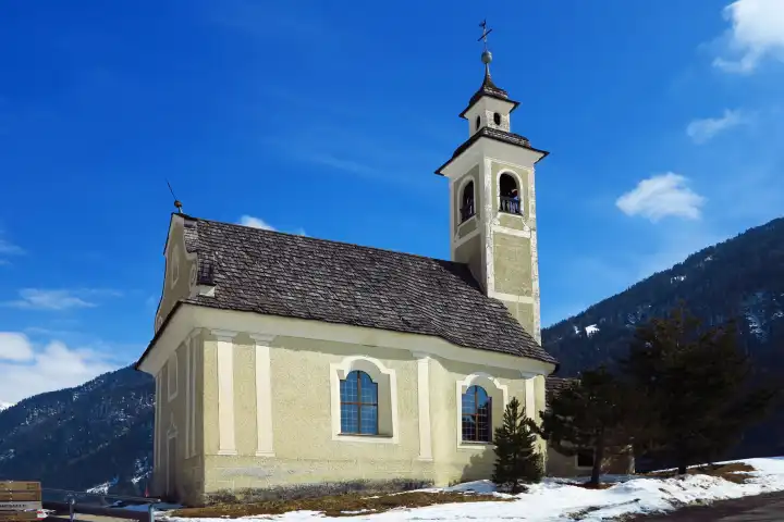 Gsieser Tal, Pustertal, Kapelle, Kirche, Südtirol, Gotteshaus