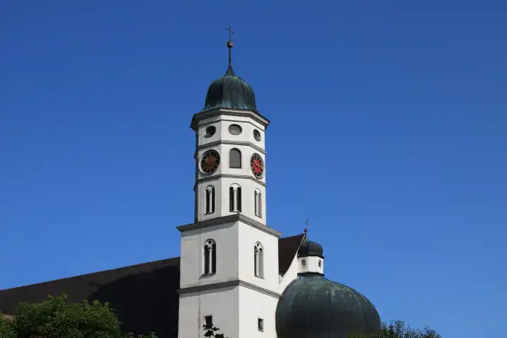 Maihingen, Kirche, Donau-Ries, Schwaben, Bayern, Deutschland, Ries Museum, Kulturland Ries