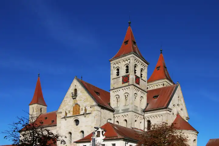 Ellwangen, Ostalb, Ostalbkreis, Württemberg, Baden-Württemberg, Kreisstadt, St. Vitus, Sakralbau, Pfarrkirche, Basilika