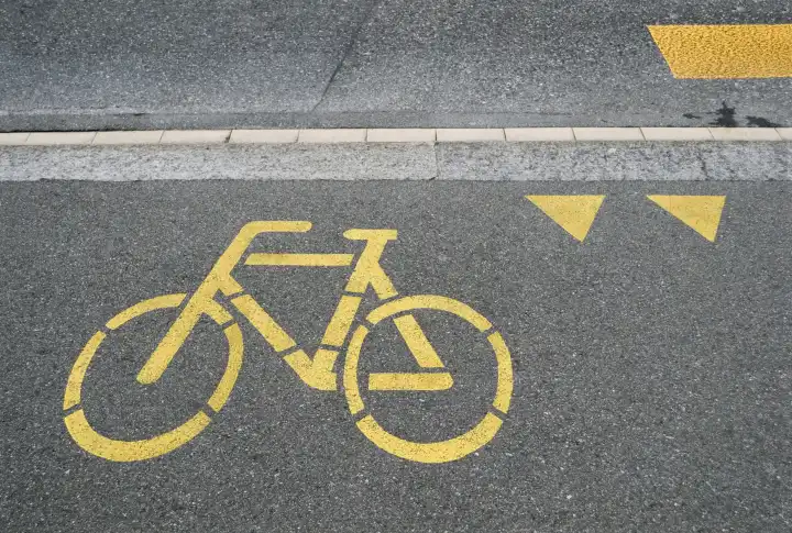 bicycle lane symbol