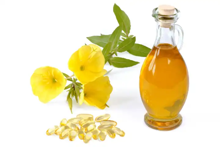 capsules with evening primrose oil