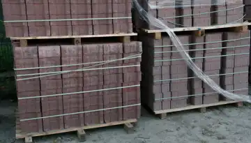 Stones at a construction site