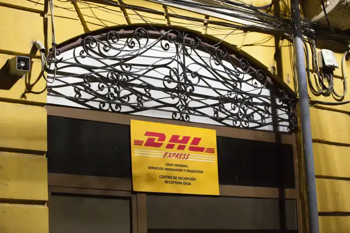 DHL office in Cuba, Santiago de Cuba
