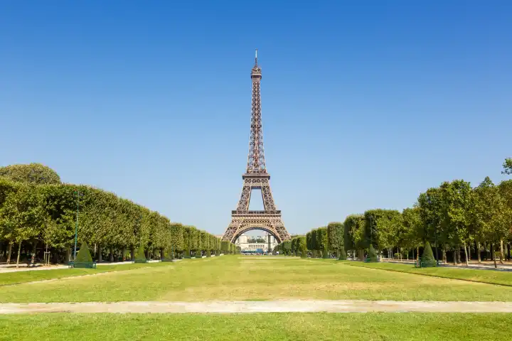 Paris Eiffel Turm Eiffelturm Eiffel Turm Frankreich Reisen Wahrzeichen Reise