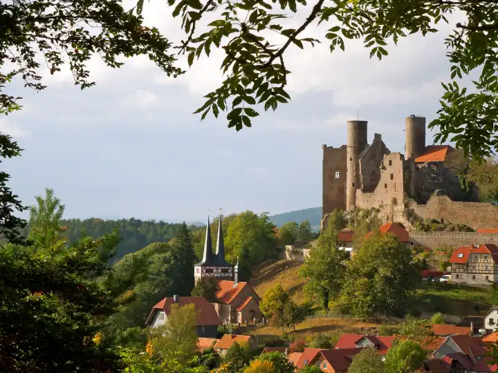 Burg Hanstein in Thüringen