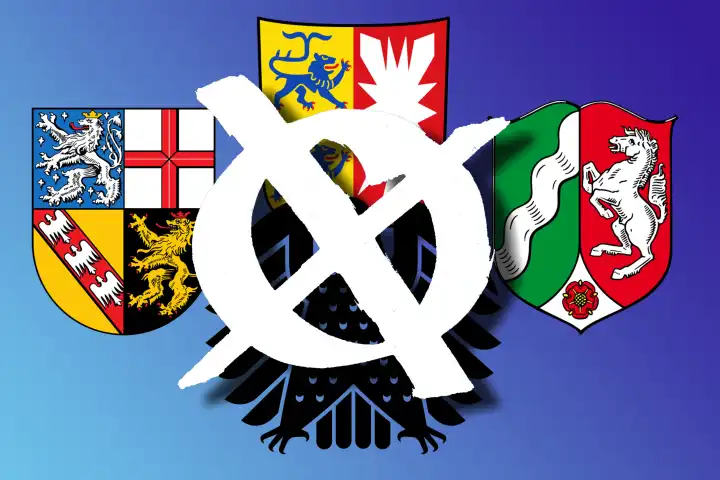 elections of German States Northrhine Westfalia, Schleswig Holstein and Saarland
