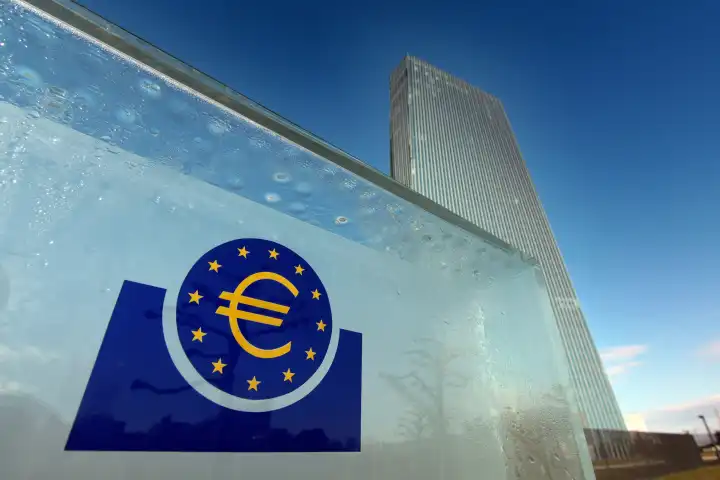 ECB European Central Bank in Frankfurt