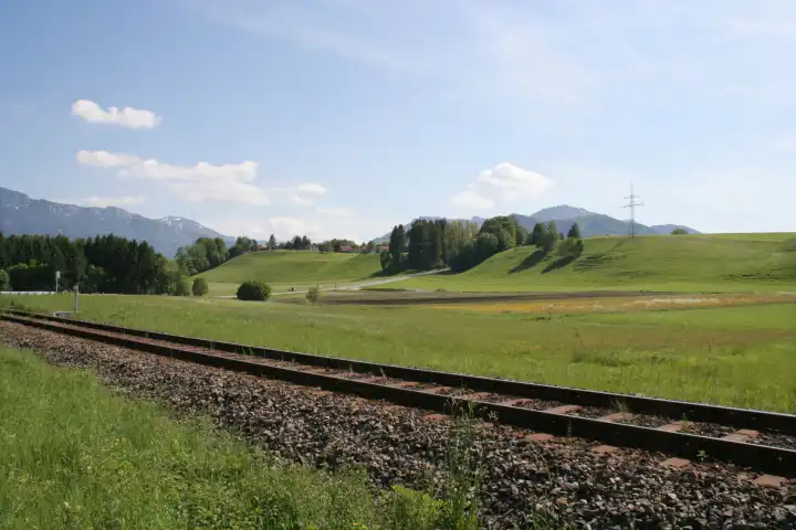rural region in chiemgau