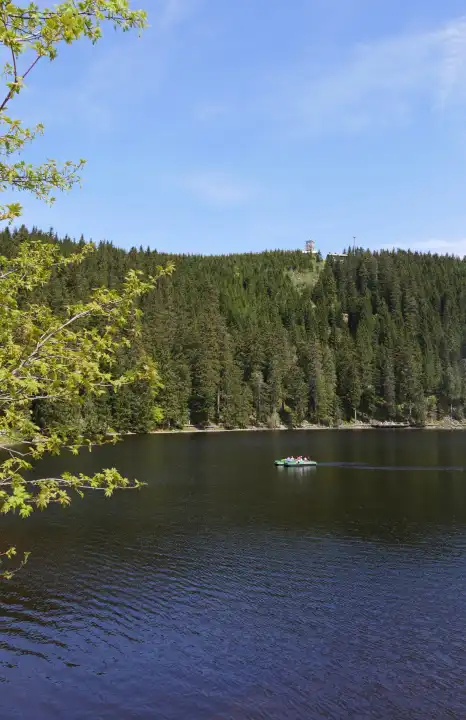 Mummelsee in the Black Forest