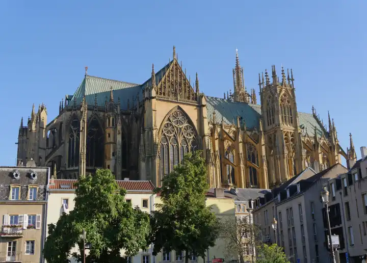 Metz, Saint-Etienne Cathedral, Lorraine, France