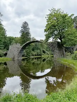 Rakotzbrücke, from the 19th century