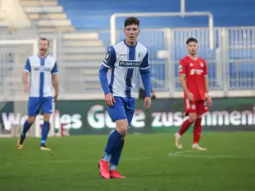 German footballer Florian Kath 1st FC Magdeburg DFB 3rd league season 2020-21