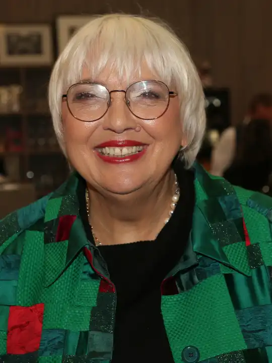 Claudia Roth (Bündnis 90/Die Grünen), Minister of State for Culture during her visit to the Leipzig Book Fair on 27.04.2023