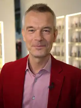 ZDF TV presenter Peter Twiehaus at the Leipzig Book Fair on 27.04.2023