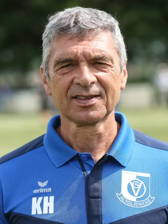 Head coach Karsten Heine VSG Altglienicke Regionalliga Nordost season 2023-24 after test game on 04.07.2023 at 1.FC Magdeburg