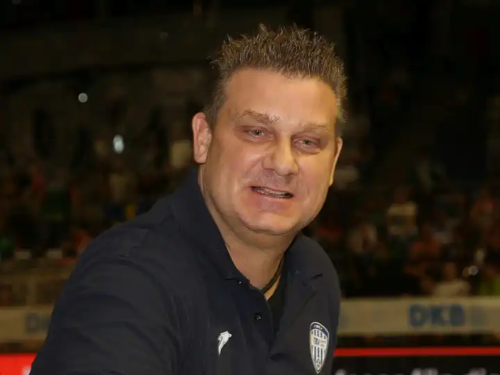 Geschäftsführer Jörg Zereike (TBV Lemgo) - Handball Bundesliga Saison 2023-24 SC Magdeburg gegen TBV Lemgo am 17.09.2023 in GETEC Arena Magdeburg