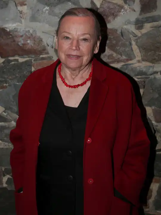 German actress Ursula Werner at an event on 06.12.2023 in the Moritzhof Magdeburg