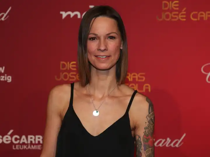 Austrian pop-rock singer Christina Stürmer at 29. Jose Carreras Gala 2023 on 14.12.2023 in Media City Leipzig