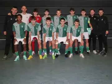 Team SV Werder Bremen U15 at the 21st Pape Cup 2024 at GETEC Arena Magdeburg