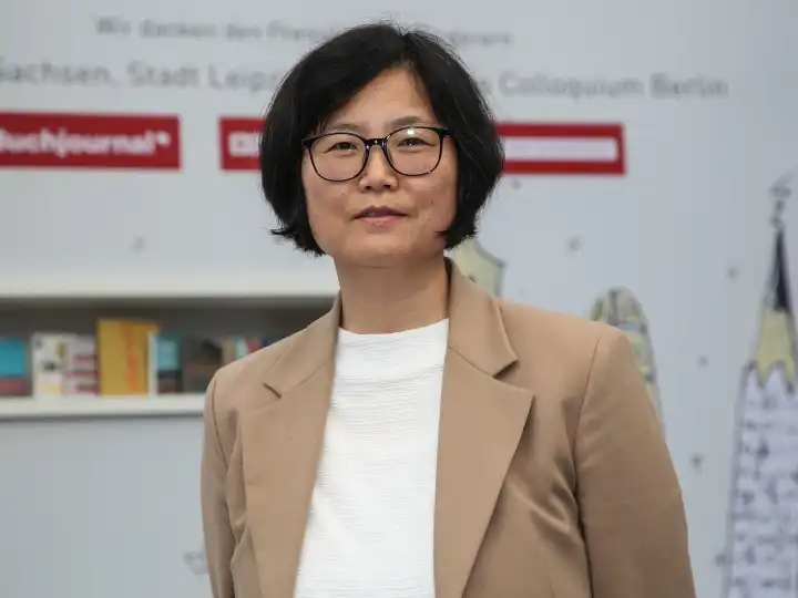 Ki-Hyang Lee Preisträgerin Kategorie Übersetzung beim 20.Preis der Leipziger Buchmesse 2024 am 21.03.2024