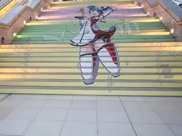 Logo Manga-Comic-Convention on a staircase during the Leipzig Book Fair 2024 on 21.03.2024