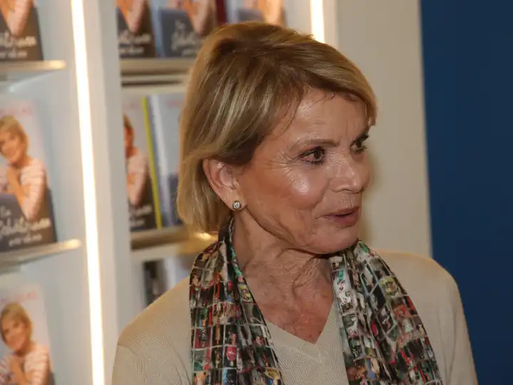 German actress Uschi Glas at the Leipzig Book Fair 2024 on 21.03.2024