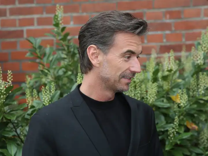 German show host Florian Silbereisen visits the children's hospice of the Pfeiffer Foundations on the occasion of the inauguration of the "Florian Silbereisen" music and sensory room in Magdeburg on 05.04.2024