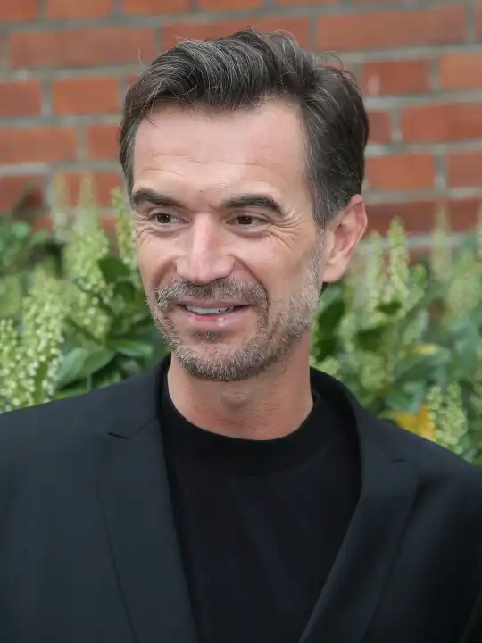 German show host Florian Silbereisen visits the children's hospice of the Pfeiffer Foundations on the occasion of the inauguration of the "Florian Silbereisen" music and sensory room in Magdeburg on 05.04.2024