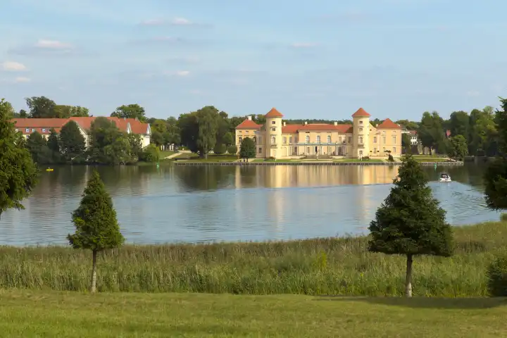 The Reinsberg Castle at the Grienerick Lake.