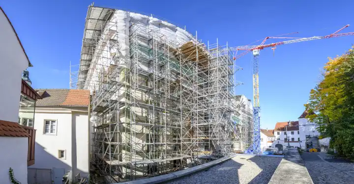 Freising - Construction site Asam complex