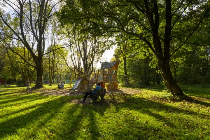 Freising - playground Parkstrasse