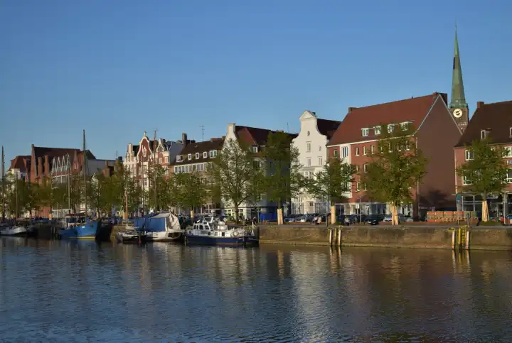 Panorama in Lübeck an der Trave