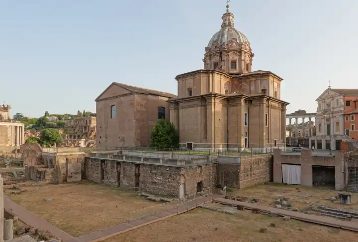 Rome, Forum Romanum, Chiesa Santi Luca e Martina martiri